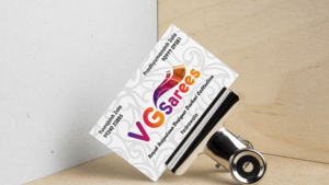 Vg Saree business card