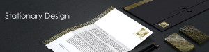 stationary design banner