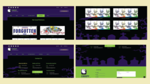 Creepy Web Page Design