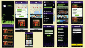 Creepy apps design