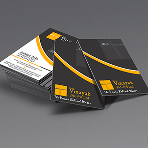 Vinayak Jal Business card