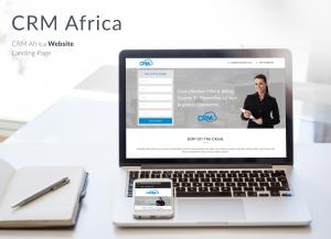 CRM Africa web design