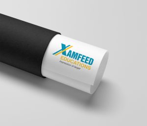 Xamfeed educations Logo design