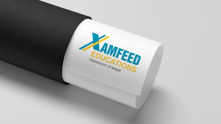 Xamfeed educations Logo design