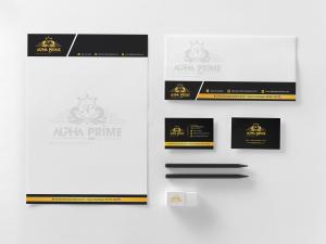 Alpha letterhead
