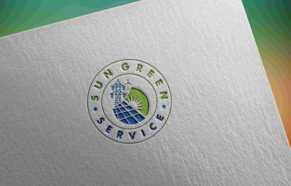 Sun Green Service Logo Design