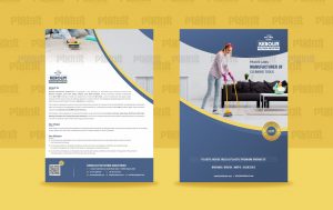 Kerolin polychem industries brochure design