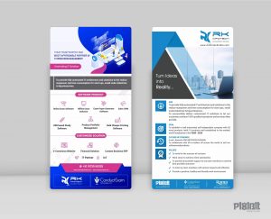 RK Infotech Standee Design
