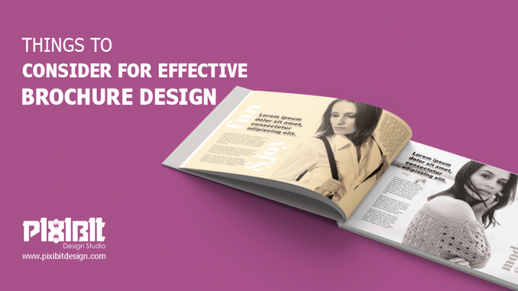 Things To Consider for Effective Brochure Design