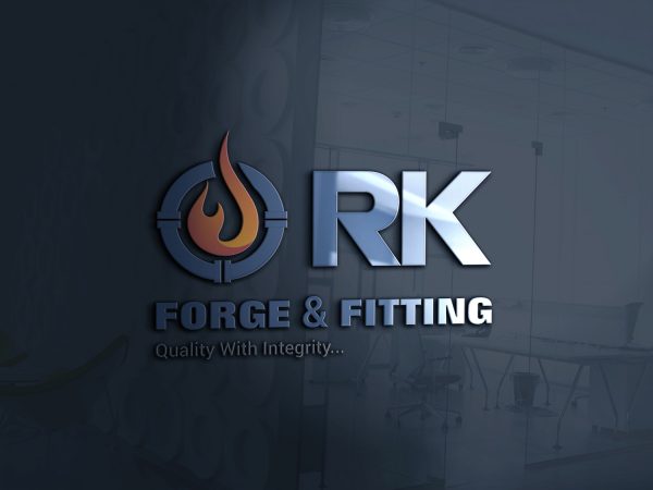 RK – Forge & Fitting Logo Design