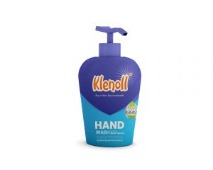 Klenoll Handwash Bottle Label Design