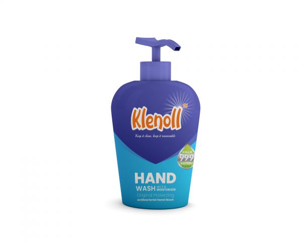 Klenoll HandWash Bottle Label Design