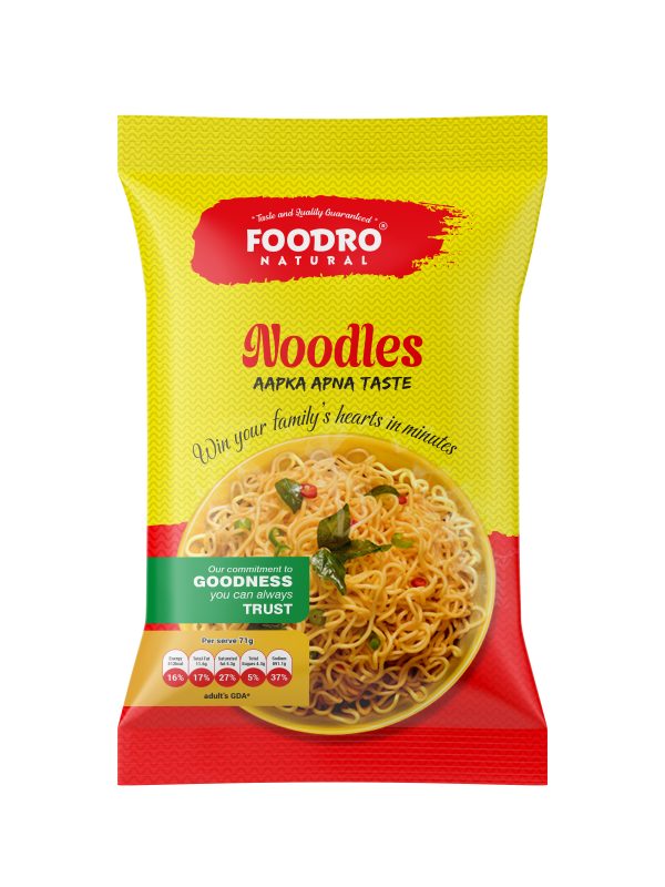 Foodro: Noodles Package Design