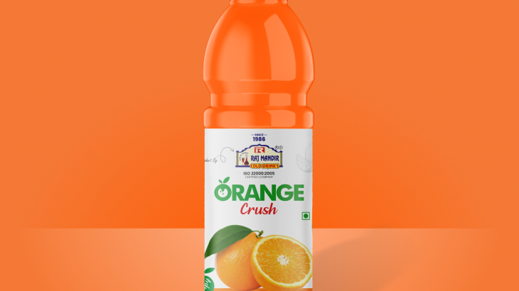 Rajmandir Cold Drinks Label Design