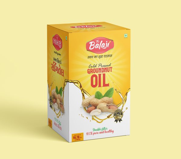 The Balaji Groundnut Oil Box Design